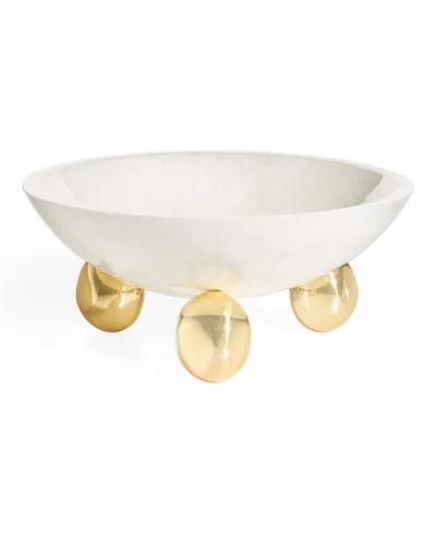 Jonathan Adler Fontana 70 Oz. Decor Bowl In White