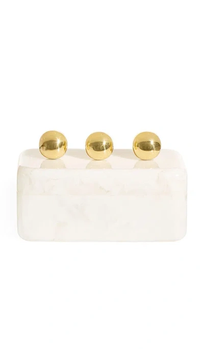 Jonathan Adler Fontana Box In White