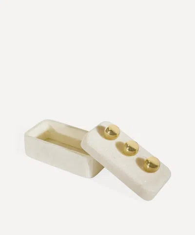 Jonathan Adler Fontana Box In Gold