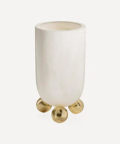 Jonathan Adler Fontana Vase In White