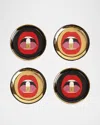 Jonathan Adler Full Dose Coasters In Multi