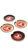 Jonathan Adler Full Dose Coasters In Multi