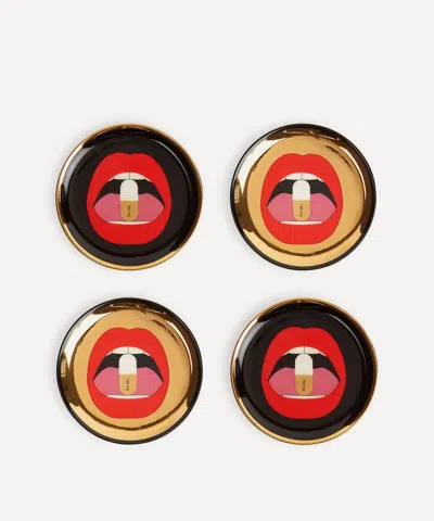 Jonathan Adler Full Dose Coasters Set Of Four