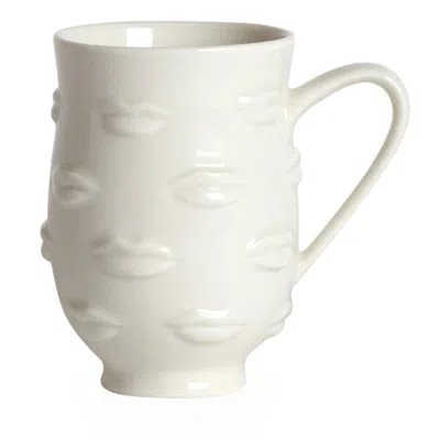 Jonathan Adler Gala Mug In White
