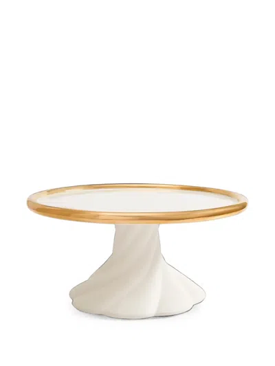 Jonathan Adler Geneva Cake Stand In White