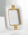 Jonathan Adler Geneva Frame, 4" X 6" In White