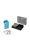 Jonathan Adler Geometric-pattern Backgammon Set In Multi