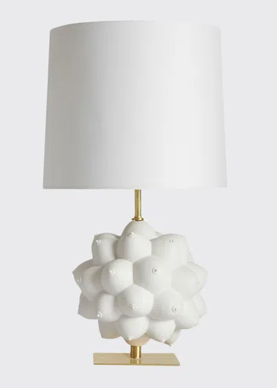 Jonathan Adler Georgia Orb Table Lamp In White