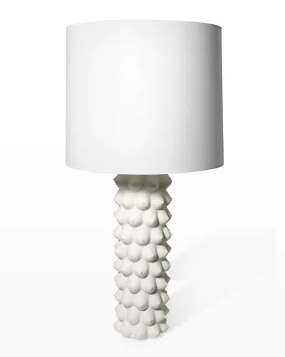 JONATHAN ADLER GEORGIA TABLE LAMP, WHITE