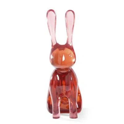 Jonathan Adler Giant Acrylic Rabbit In Red