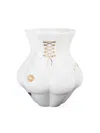 Jonathan Adler Gilded Kiki's Derrière Vase In White