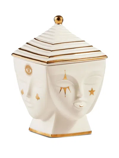 JONATHAN ADLER GILDED MASQUERADE BOX