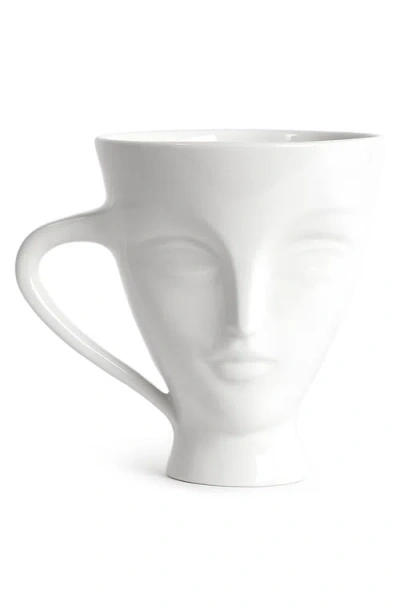 Jonathan Adler Giuliette Mug In White