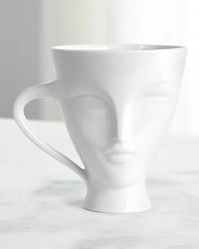 Jonathan Adler Giuliette Mug In White