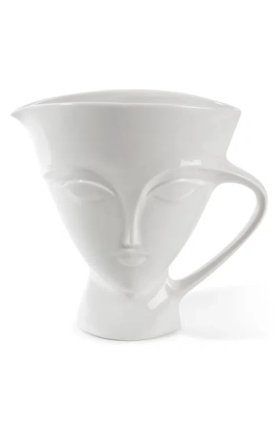 Jonathan Adler Giuliette Pitcher In White