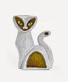 Jonathan Adler Glass Menagerie Cat Bud Vase