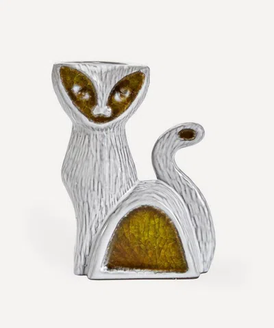 Jonathan Adler Glass Menagerie Cat Bud Vase