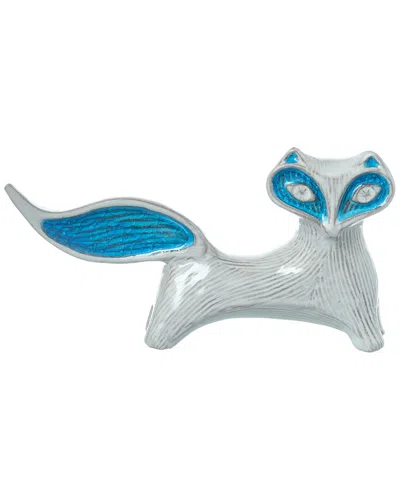 Jonathan Adler Glass Menagerie Fox In Turquoise