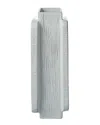 Jonathan Adler Glass Menagerie Lips Vase In Gray