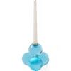 Jonathan Adler Globo Candle Holder In Blue