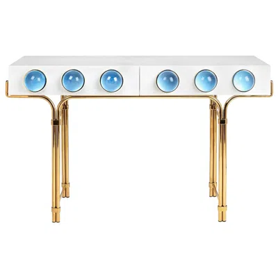 Pre-owned Jonathan Adler Globo Console In Sand