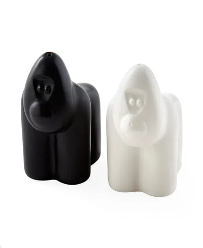 Jonathan Adler Gorilla Salt And Pepper, Set Of 2 In Black