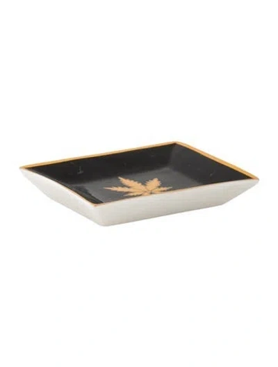 Pre-owned Jonathan Adler Hashish Mini Catchall Tray In Black