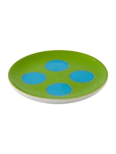 Pre-owned Jonathan Adler Helsinki Trinket Tray In Green
