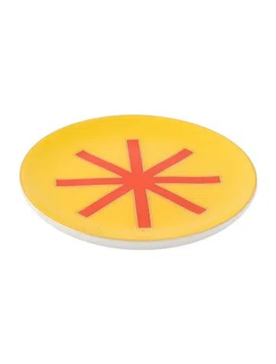 Pre-owned Jonathan Adler Helsinki Trinket Tray In Yellow