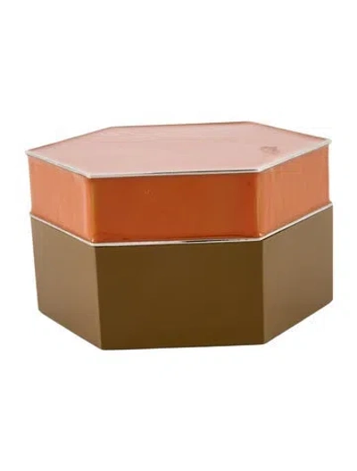 Pre-owned Jonathan Adler Hexagonal Catchall Box In Multi
