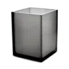 Jonathan Adler Hollywood Bath Waste Basket In Smoke Gray
