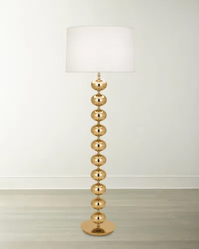 Jonathan Adler Hollywood Floor Lamp In Gold