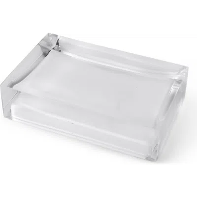 Jonathan Adler Hollywood Soap Dish In Transparent