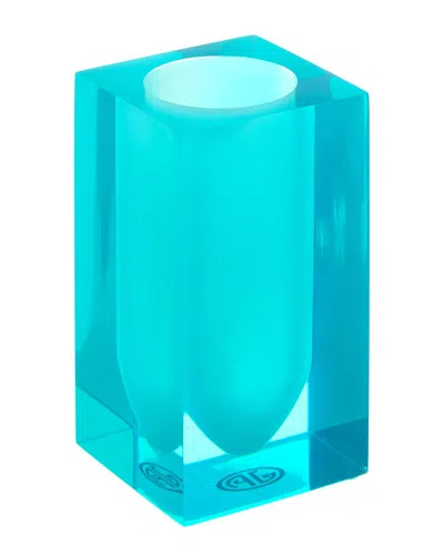 Jonathan Adler Hollywood Toothbrush Holder In Blue