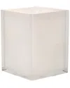 Jonathan Adler Hollywood Wastebasket In White