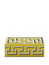Jonathan Adler Ja Labyrinth Trinket Box In Yellow