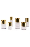 Jonathan Adler Jacques Candle Holder Set In Clear