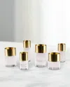 Jonathan Adler Jacques Candle Holder Set In Clear