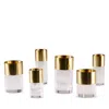 Jonathan Adler Jacques Candle Holder Set In Gold