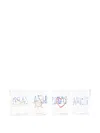 Jonathan Adler Jet Set Glasses (set Of Four) In White