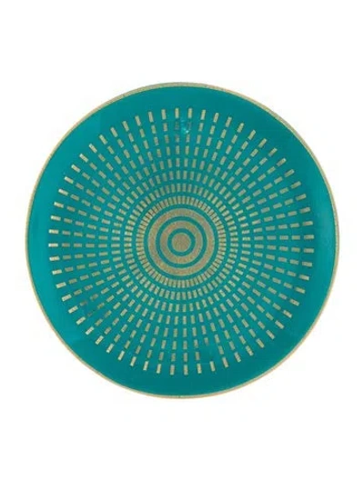 Pre-owned Jonathan Adler Jewelry Plate In Blue