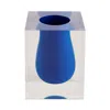 Jonathan Adler Jonathan Alder Bel Air Scoop Vase In Blue