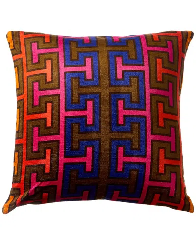 Jonathan Adler Kit Us Madrid Key Pillow In Multi