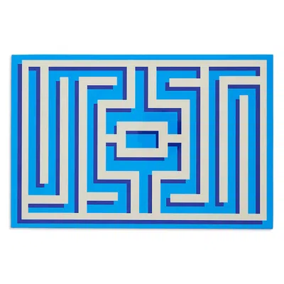 Jonathan Adler Labyrinth Box, Large In Blue