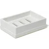 Jonathan Adler Lacquer Soap Dish In White
