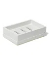 Jonathan Adler Lacquer Soap Dish In White