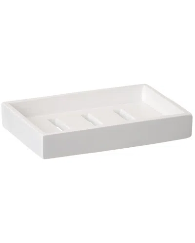 Jonathan Adler Lacquer Soap Dish In White