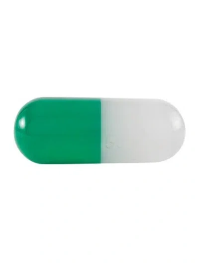 Pre-owned Jonathan Adler Large Acrylic Pill In Multi