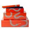 Jonathan Adler Large Eden Box In Red