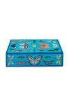 Jonathan Adler Large Lacquer Box In Botanist